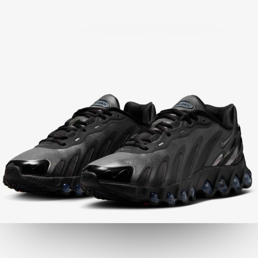 Nike Air Max 💅 Dn8 Sneakers Black Metallic Athletic Shoes HF5509-002 NEW - Picture 2 of 11